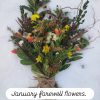 Winter handtied arrangement